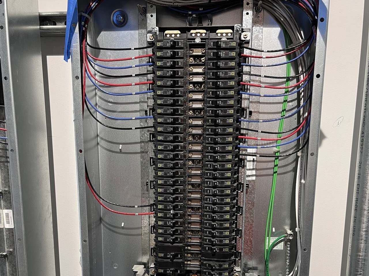 Electrician performing emergency electrical repair